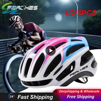 1/2/3ШТ Цельнолитый Велосипедный шлем для горных дорог, спортивный Гоночный Велосипедный шлем для верховой езды, мужской Женский Сверхлегкий Велосипедный шлем MTB