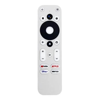 1 ШТ Голосовой Пульт Дистанционного Управления Белый Пластик Для MECOOL/ONN KM2 Для KM2 Netflix Youtube 4K Сертифицированный Голосовой Android TV Box