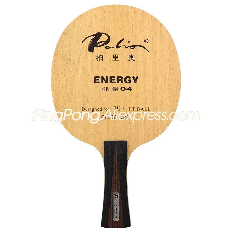 Оригинальная ракетка для настольного тенниса PALIO ENERGY 04 с лезвием, углеродная наступательная энергия-04, скорость вращения, лопатка для пинг-понга Изображение 1