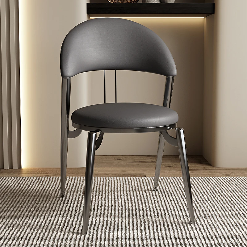Кухонные обеденные стулья Nordic Представлены Роскошной кухней Обеденные стулья на открытом воздухе Современная мебель для дома Silla Comedor SR50DC Изображение 0