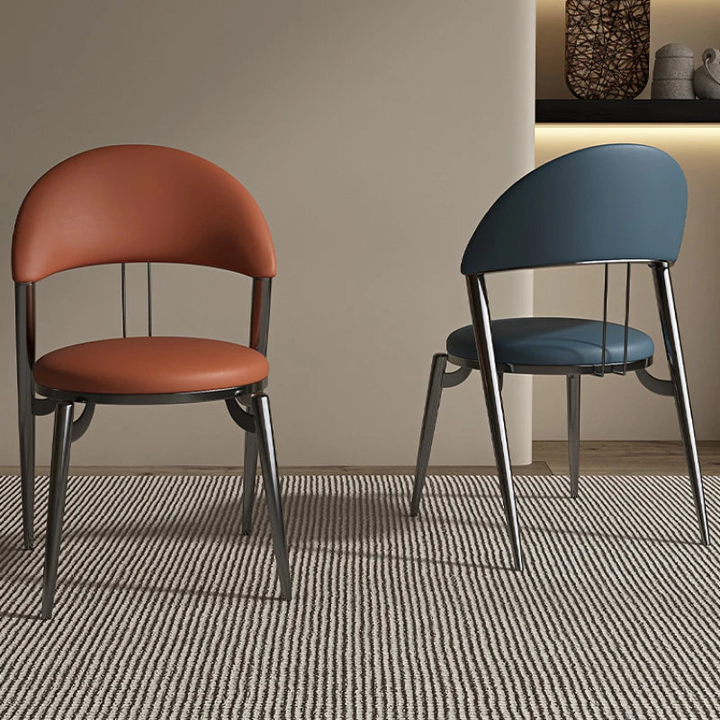 Кухонные обеденные стулья Nordic Представлены Роскошной кухней Обеденные стулья на открытом воздухе Современная мебель для дома Silla Comedor SR50DC Изображение 4