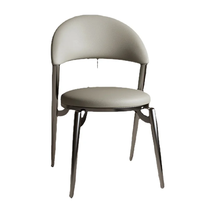 Кухонные обеденные стулья Nordic Представлены Роскошной кухней Обеденные стулья на открытом воздухе Современная мебель для дома Silla Comedor SR50DC Изображение 5