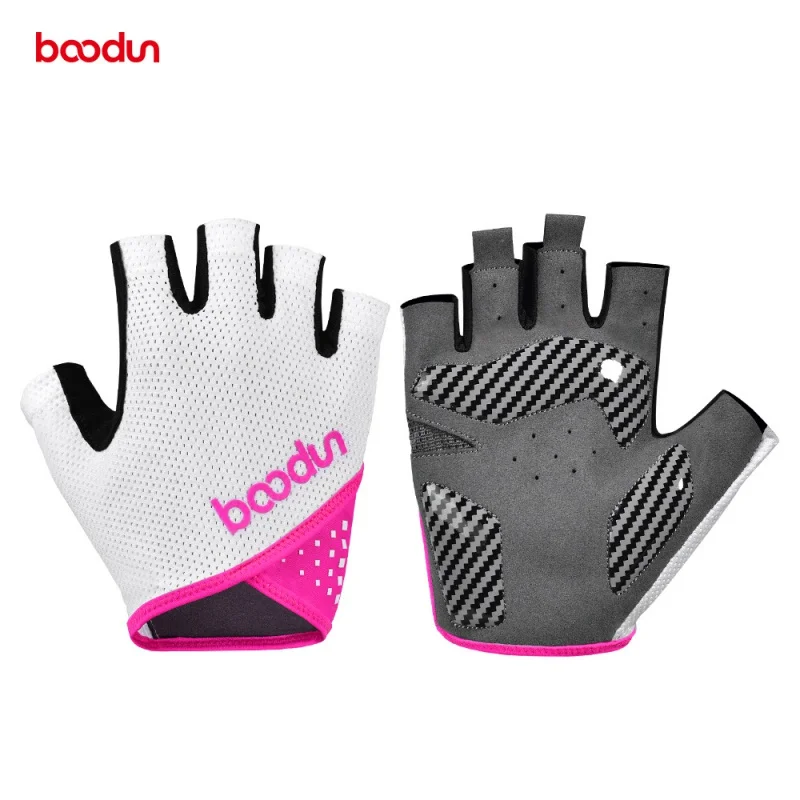 Новые спортивные перчатки для занятий велоспортом на открытом воздухе с силиконовой печатью на полпальца Оптом Изображение 1