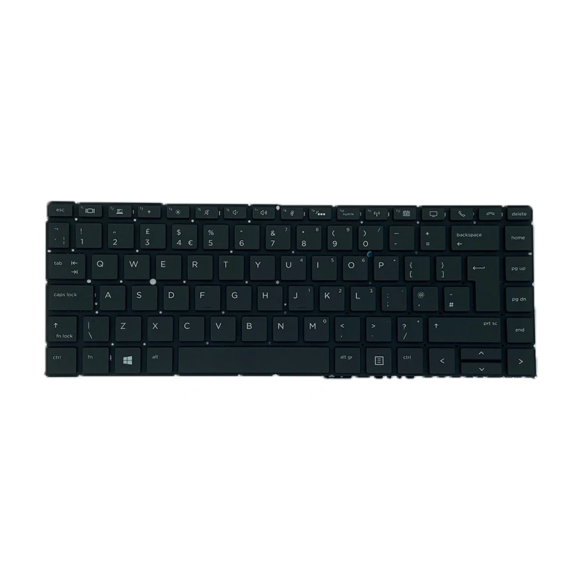 Новая клавиатура с подсветкой в Великобритании для ноутбука HP EliteBook X360 1040 серии G5 G4 Черного цвета P/N: 2H-BAZUKI64312 Изображение 1