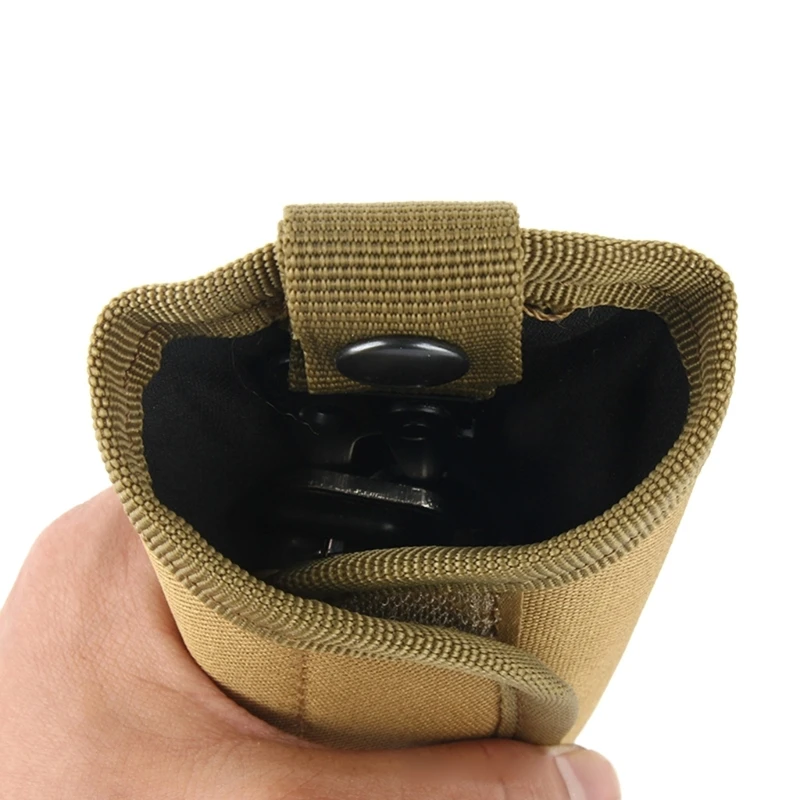 Небольшая сумка для хранения для кемпинга на открытом воздухе Поясная сумка Водонепроницаемые Ключи Мини-сумка для монет Сумка для инструментов для кемпинга Изображение 3