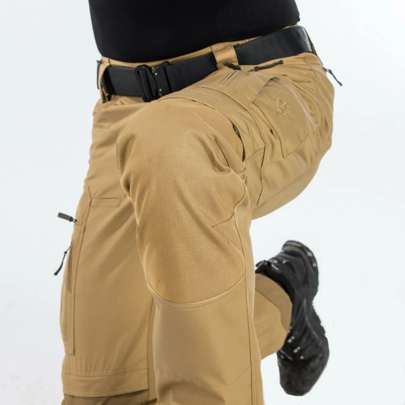 Новый камуфляж тактический штаны мужчин износостойкий дышащий мульти карман несения боевого дежурства боевой брюки открытый охота восхождение брюки Изображение 2