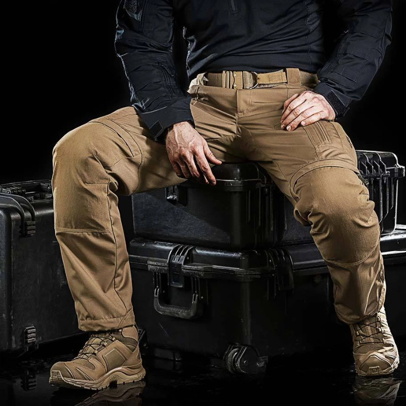 Новый камуфляж тактический штаны мужчин износостойкий дышащий мульти карман несения боевого дежурства боевой брюки открытый охота восхождение брюки Изображение 3