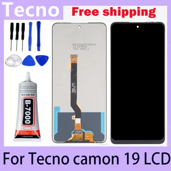 6,8-дюймовый для Tecno Camon 19 CI6n ЖК-дисплей с сенсорным экраном и дигитайзером в сборе