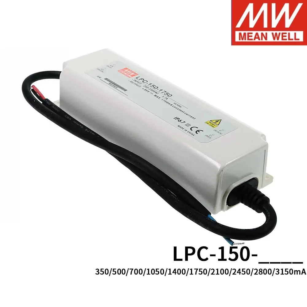 Источник питания постоянного тока MEAN WELL LED LPC-150-350/500/700/1050/1400/1750/2100/2450/2800/3150 мощностью 150 Вт с низкой стоимостью освещения Изображение 4