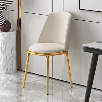 9 Цветов Стульев в скандинавском стиле, Мягкое удобное кресло со спинкой, обеденный стул со спинкой для дома, мебель для спальни, столовой