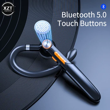 Fingerprint Touch 5.0 Bluetooth-гарнитура Громкой связи HIFI Беспроводные наушники Водонепроницаемый наушник с микрофоном Литиевая батарея 110 мАч