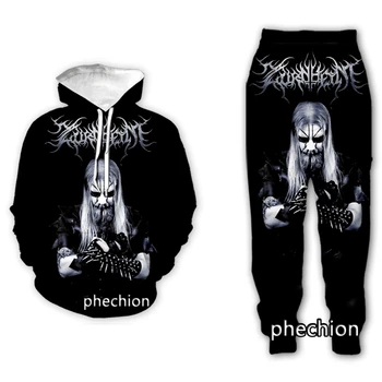 phechion/Новая мужская/женская одежда с 3D принтом Dark Funeral Band, модная толстовка с длинным рукавом, толстовки, спортивные повседневные брюки Z80