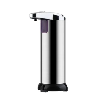 Автоматический бесконтактный дозатор мыла с водонепроницаемой основой, дозатор жидкого мыла объемом 250 мл для кухни, ванной комнаты отеля