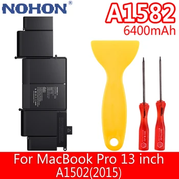 Аккумулятор для ноутбука NOHON A1582 Для MacBook Pro 13 дюймов Retina A1502 2015 ME864 ME865 MF841 MF840 MF839 Bateria Замена Ноутбука