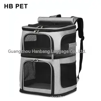Большая вместительная двухслойная сумка для домашних животных снаружи, удобная сумка для кошек, рюкзаки для кошек, рюкзаки для домашних животных