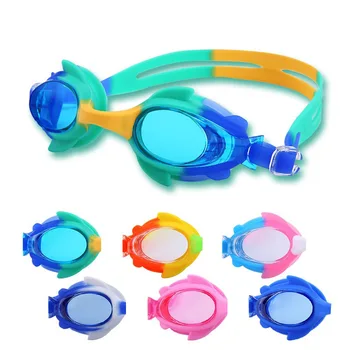 Детские мультяшные плавательные очки, водонепроницаемые и противотуманные плавательные очки, плавательные Очки для плавания
