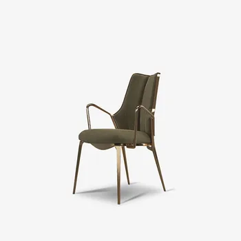 Дизайнерский, роскошный, современный, высококлассный стул для дома, виллы, гостиной, отеля, обеденный стул
