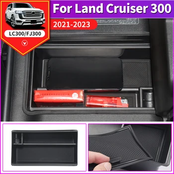 Для Toyota Land Cruiser 300 LC300 2021-2023 коробка для подлокотников коробка для хранения холодильника Аксессуары для модификации интерьера