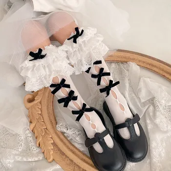 Кружевные носки принцессы для малышей от 1 до 13 лет