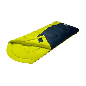 Легкий и удивительно компактный спальный мешок полупрямоугольной формы с температурой 20 ° F для пеших прогулок