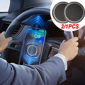 Магнитное автомобильное крепление для iPhone Xiaomi Samsung, Сильный магнит, автомобильный руль, держатель для мобильного телефона, Подставка для GPS-навигации, кронштейн