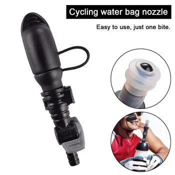 Мешки для гидратации Замена насадки на наружный клапан Силиконовый с крышкой Сменный мундштук для велоспорта Спортивный мешок для мочевого пузыря с водой