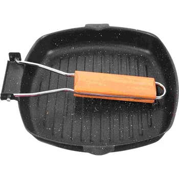 Многофункциональная сковорода-гриль для пикника, стейк с антипригарным покрытием, принадлежности для барбекю