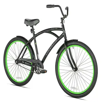 Мужской велосипед Jolla Cruiser, черный/зеленый
