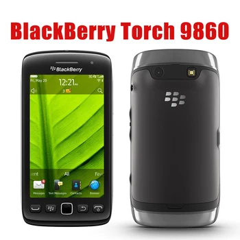 Оригинальный Разблокированный Мобильный Телефон Blackberry Torch 9860 768 МБ Оперативной Памяти 4 ГБ Пзу Мобильная 5-Мегапиксельная Камера Смартфон Bluetooth GPS Сенсорный Экран