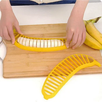 Пластиковый нож для нарезки бананов, Инструменты для нарезки фруктов, овощей, Инструменты для приготовления салата, Фруктовый нож, Кухонные Ножи шеф-повара, Кухонные гаджеты