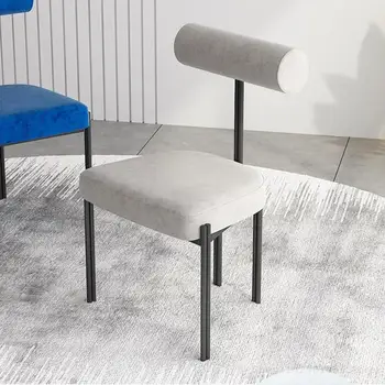 Портативное современное белое кресло для переодевания Relax Индивидуальное Многофункциональное барное кресло для переодевания Comfy Sillas De Comedor Furniture T50CY