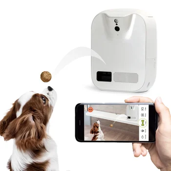 Приложение для дистанционного управления с двунаправленным звуком, Wi-Fi камерой для домашних животных, интеллектуальным интерактивным решением головоломок для кошек и собак