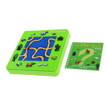 Развивающая игра-головоломка для детей, игрушка-лабиринт, мультяшная дизайнерская игра