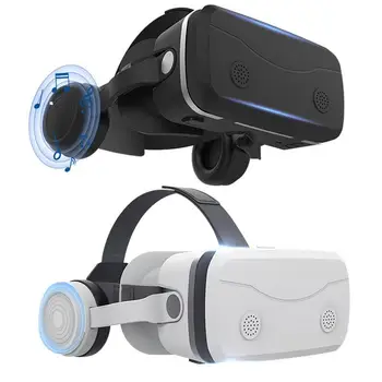 Регулируемая виртуальная гарнитура 3D HD, универсальные очки виртуальной реальности, легкие очки для гарнитуры виртуальной реальности, совместимые с мобильными телефонами для ПК