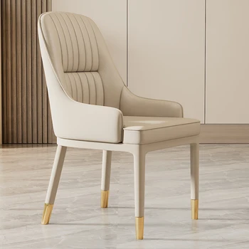 Роскошное кресло на балконе С белым акцентом, Дизайнерские стулья для отдыха визажиста, Современные шезлонги для салона, Мебель для столовой WJ40XP