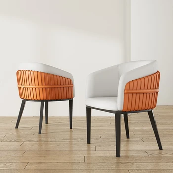 Роскошные кухонные обеденные стулья скандинавского дизайна, обеденные стулья для офиса на открытом воздухе, Эргономичная мебель для дома Sillas Comedor SR50DC