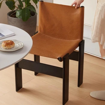 Современные гостиничные обеденные стулья Удобные Роскошные дизайнерские обеденные стулья Офисные Sillas Para Comedor Мебель для дома WJ40XP