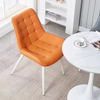 Современный обеденный стул итальянского дизайна, роскошный обеденный стул для ресторана Vanity Relax, банкетный стул из искусственной кожи Silla Cocina Furniture BL50CY