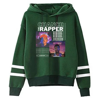 Торговая марка Chance the Rapper Acid Rap, толстовка унисекс с длинным рукавом, повседневная одежда в стиле Рэпер хип-хоп